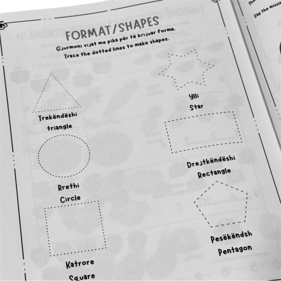 Albanian Numbers & Math Coloring & Activity Book - Picture 13 of 16